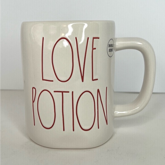 Rae Dunn • Love Potion • Valentine's day Coffee Mug • Double sided - Picture 1 of 4